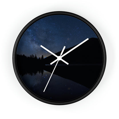 "A Starlit Tranquility" - The Alien Wall Clock