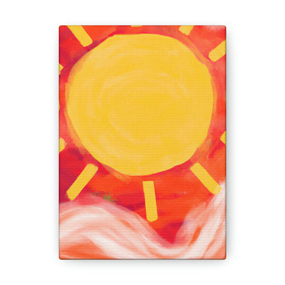 Sunrise Artist - Canvas