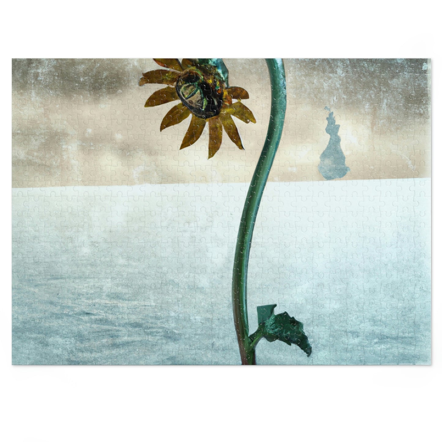 "Fighting the Frost: A Flower's Story" - The Alien Jigsaw Puzzle