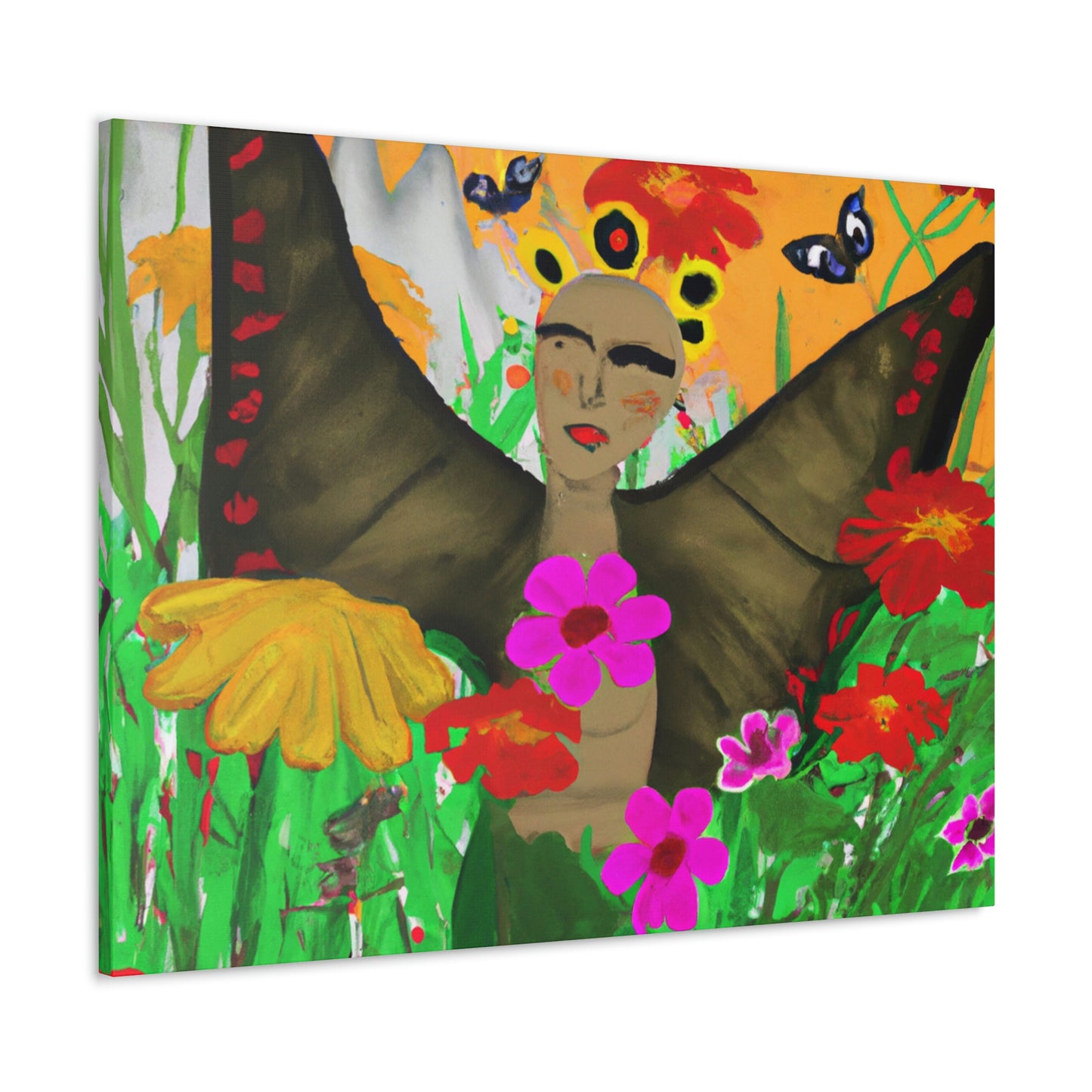 "Butterfly Ballet in the Wildflower Meadow" - The Alien Canva