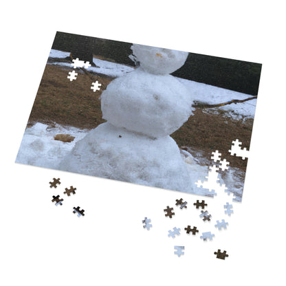 "The Frosty Snowcone Snowman" - The Alien Jigsaw Puzzle