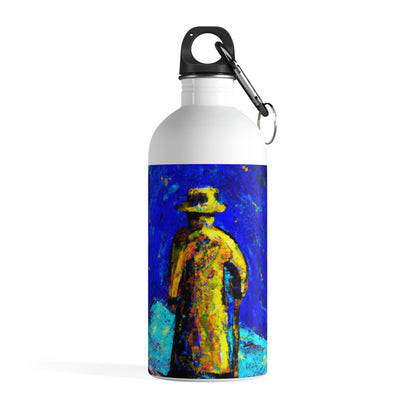 "Lone Mage on the Frozen Summit" - The Alien Stainless Steel Water Bottle