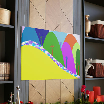 Mountain Optimism Artist - Canvas