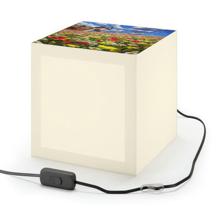 "A Blissful Tour of Floral Splendor" - The Alien Light Cube Lamp