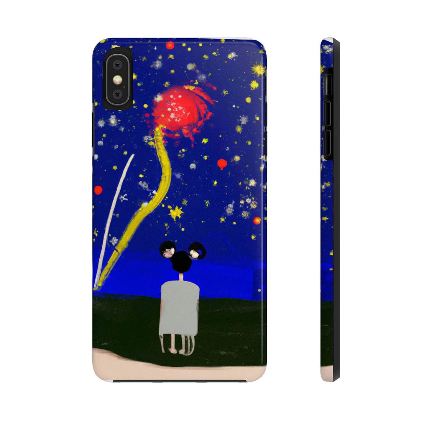 "A Spark of Solitude" - The Alien Tough Phone Cases