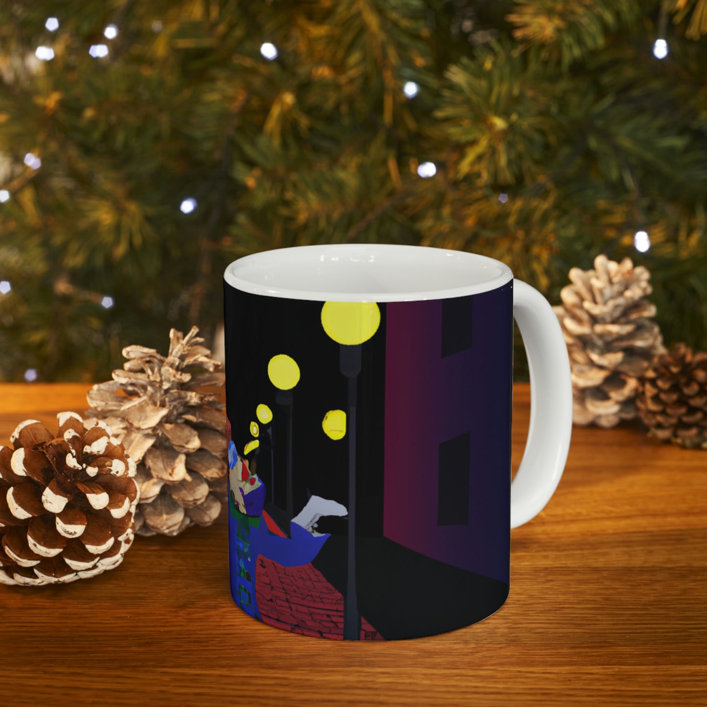 "Alley Star Juggler" - The Alien Ceramic Mug 11 oz