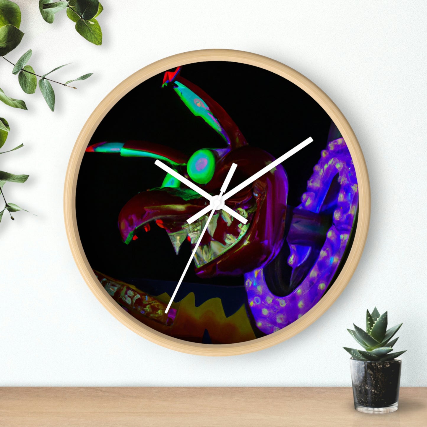 "Carnivale of the Damned" - The Alien Wall Clock