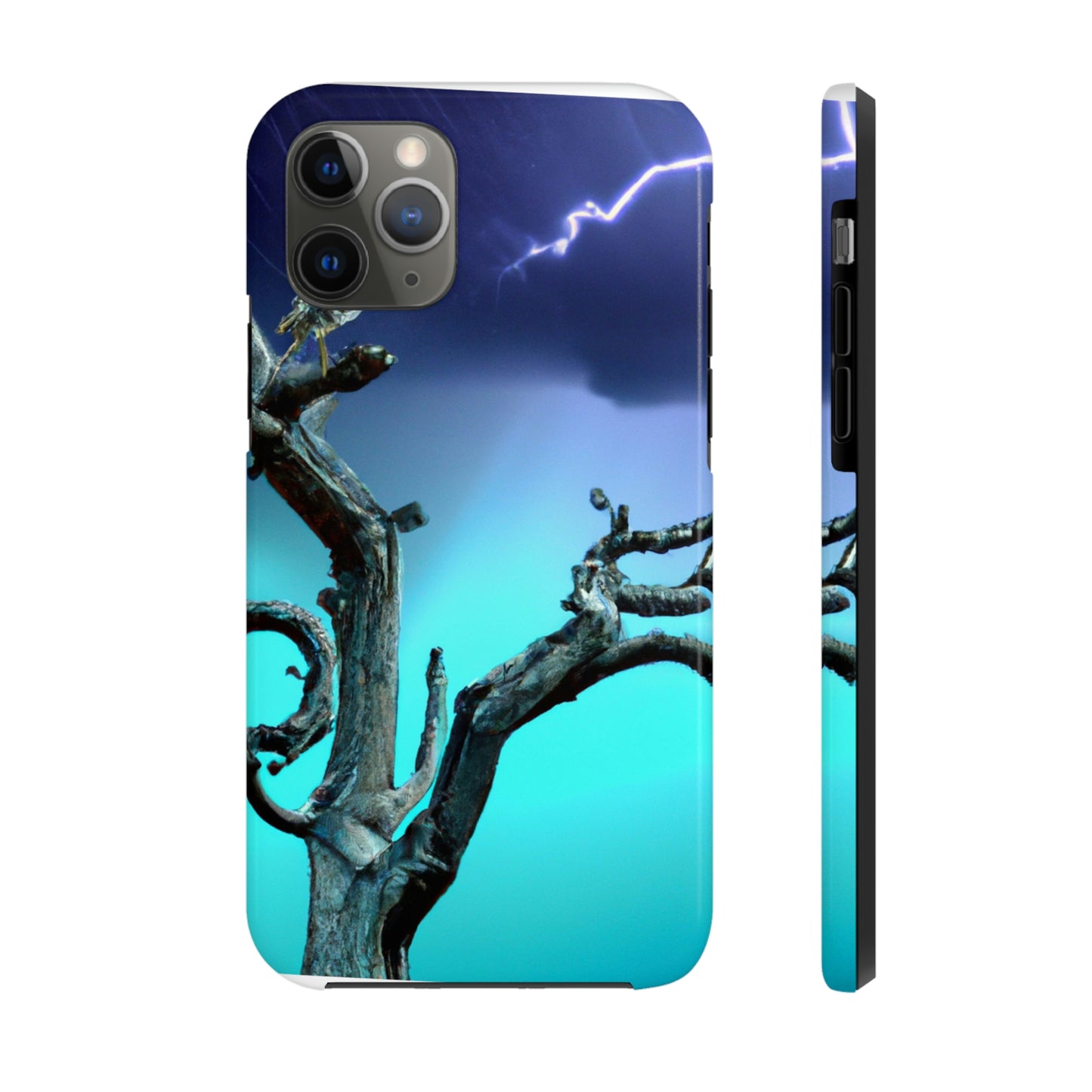 "Alleine gegen den Sturm" - Die Alien Tough Phone Cases