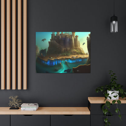 "The Hidden City Beneath the Sea" - The Alien Canva