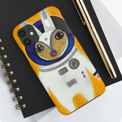 "Hopping to the Moon: Die weltraumgebundenen Abenteuer eines schelmischen Kaninchens". - Die Alien Tough Phone Cases