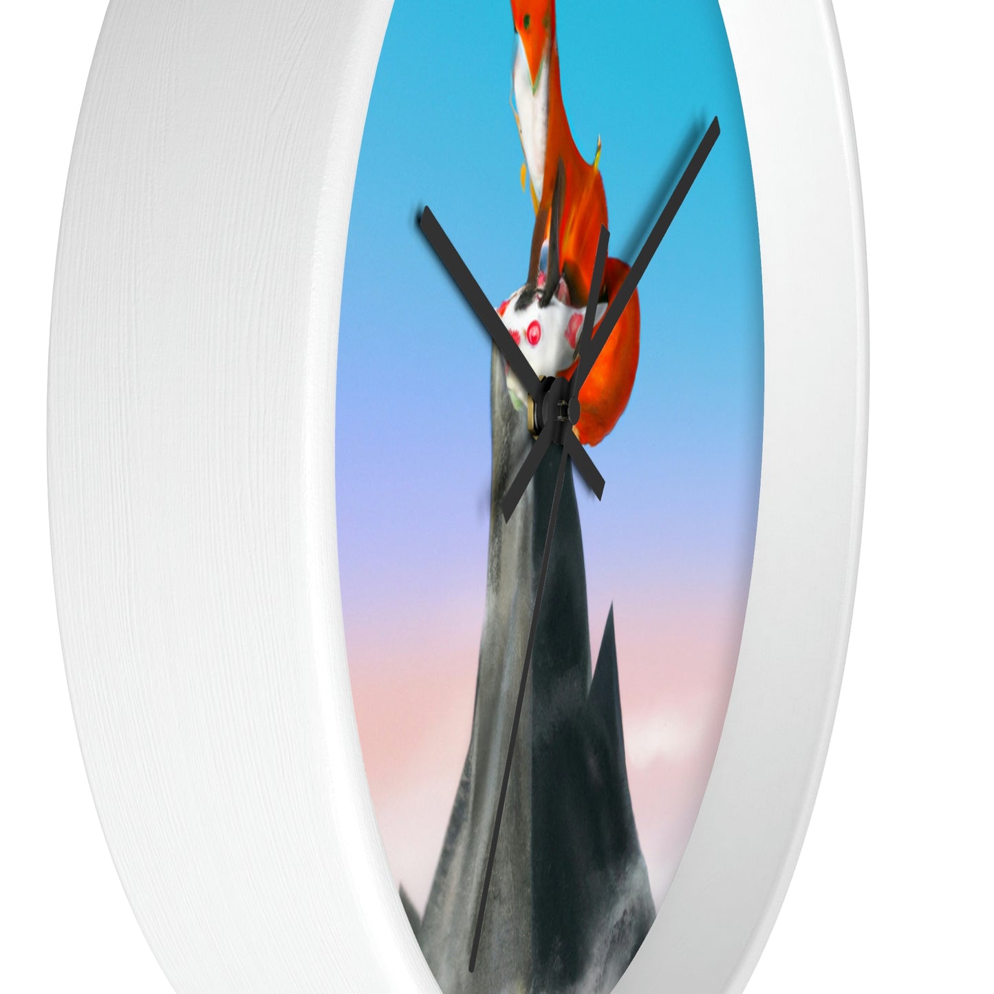 The Fox That Peaketh on the Mountain - The Alien Wall Clock