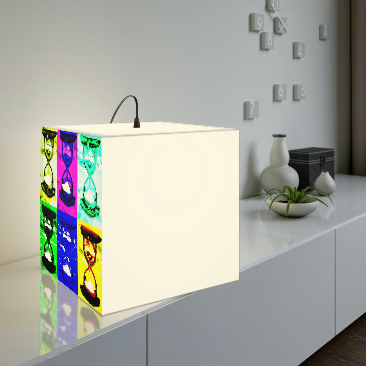 "Frozen in Time" - The Alien Light Cube Lamp