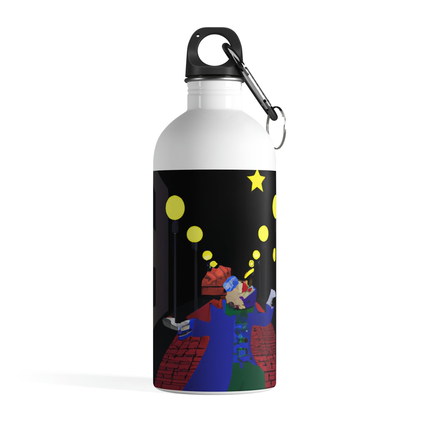 "Alley Star Juggler" - La botella de agua de acero inoxidable alienígena