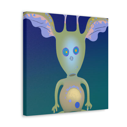 "Creación de un compañero intergaláctico: diseño de una mascota alienígena para niños" - The Alien Canva