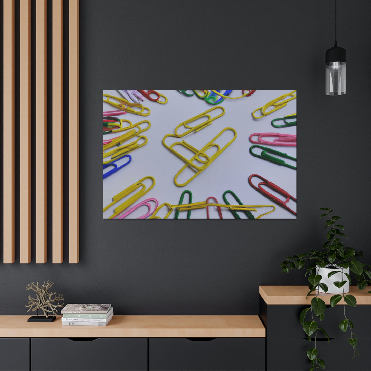 "Symbols of Unity: Everyday Objects Representing Abstraction" - Canvas