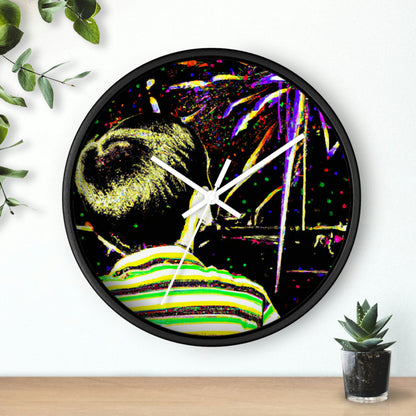 "A Nighttime Spectacle of Wonder" - The Alien Wall Clock