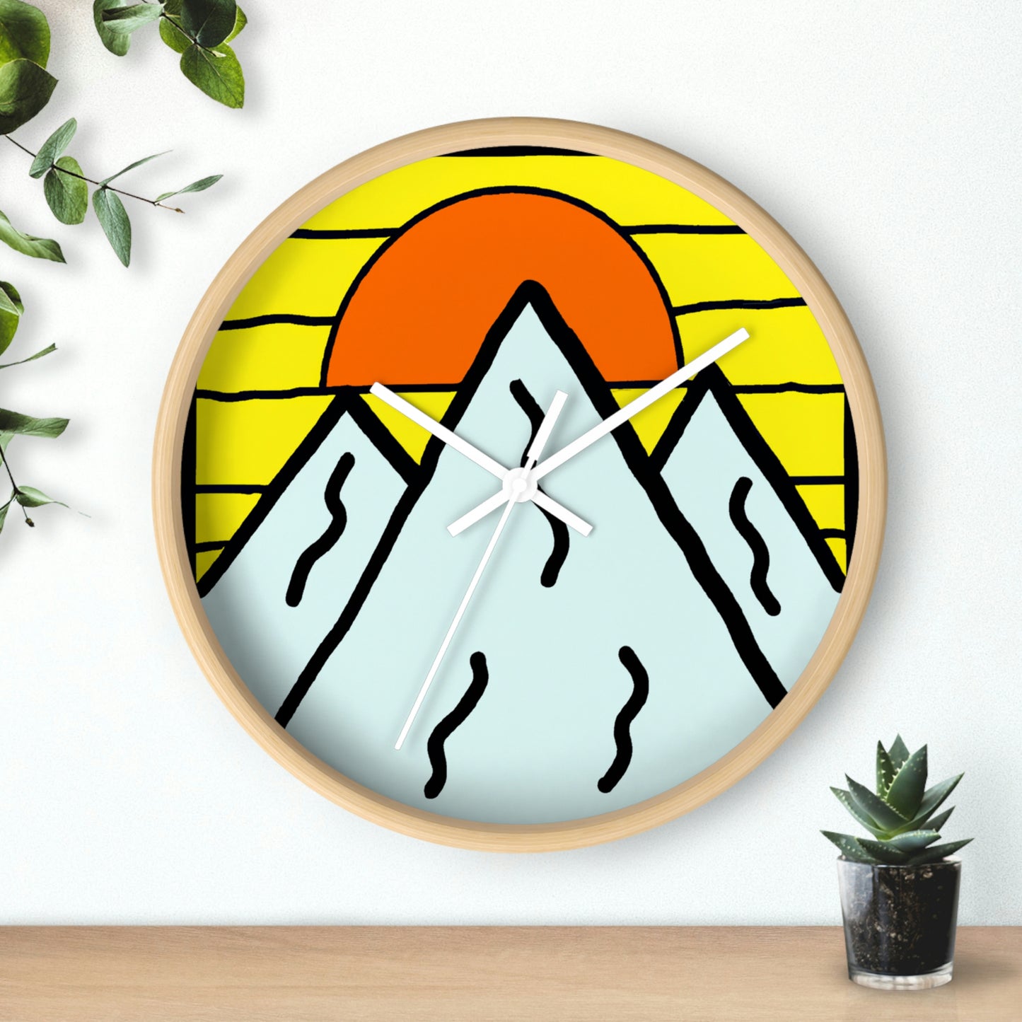 "Frozen Majesty" - The Alien Wall Clock