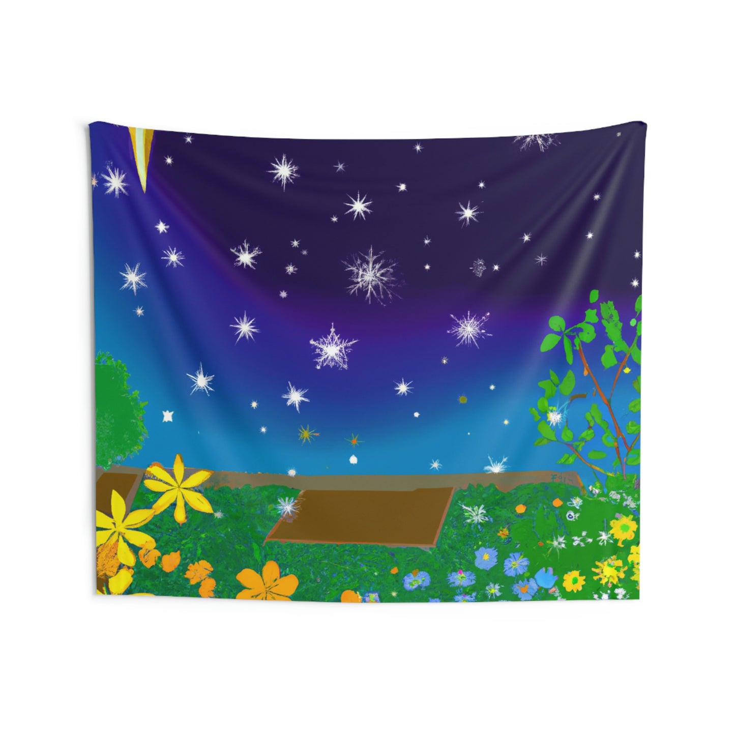 "A Celestial Garden of Color" - The Alien Wall Tapestries
