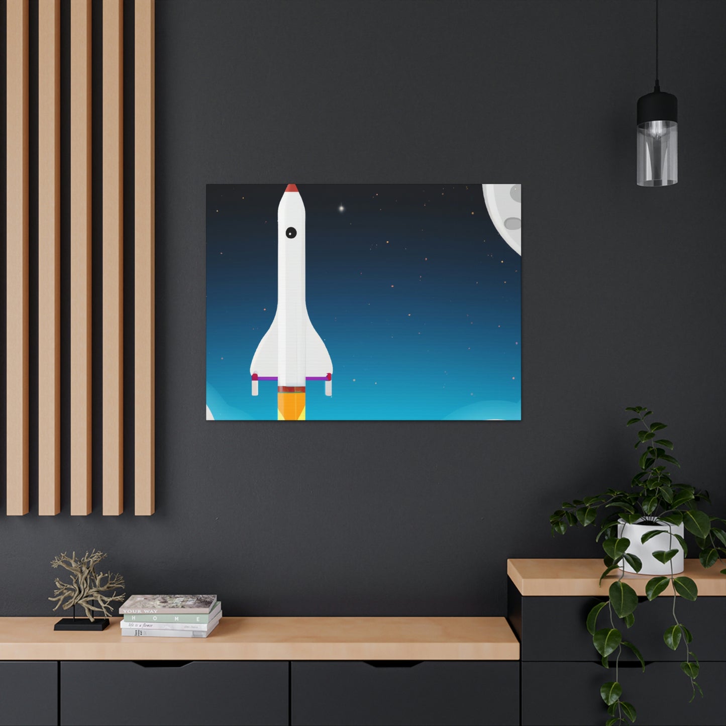 "Exploring the Final Frontier: A Journey to Outer Space" - The Alien Canva