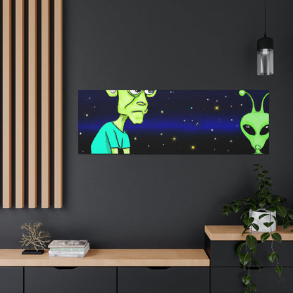 "Wiedervereint mit den Sternen" - The Alien Canva