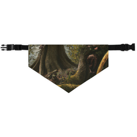 Die verlorenen Geheimnisse des vergessenen Waldes - Das Alien Pet Bandana Halsband