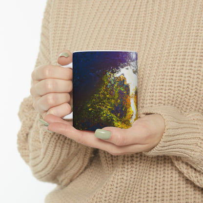 "A Beam of Light on a Forgotten Path" - The Alien Ceramic Mug 11 oz