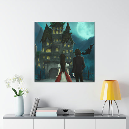 "A Shocking Discovery: Inside the Haunted Castle" - The Alien Canva