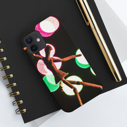 "Dancing in a Starry Shower". - The Alien Tough Phone Cases