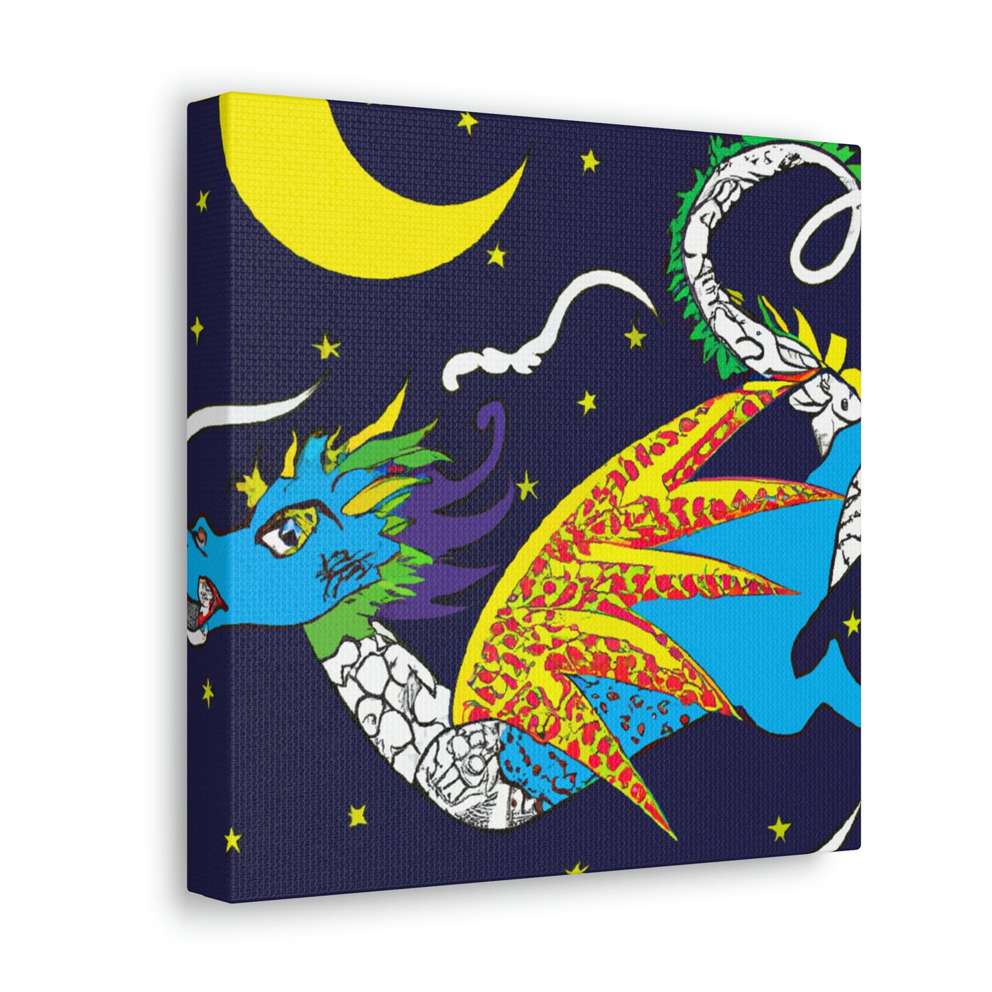 "Midnight Flight of the Dragon" - The Alien Canva