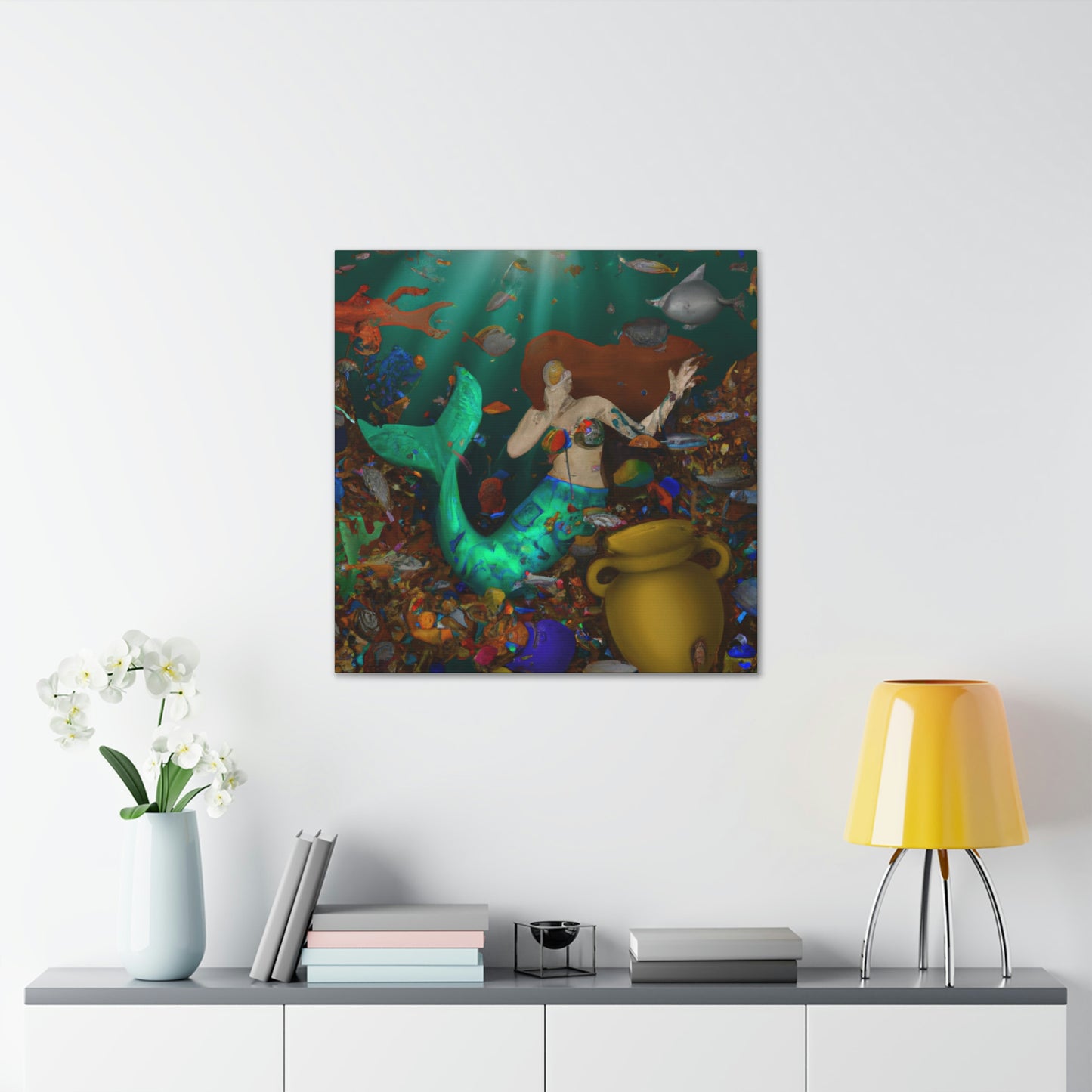 Aquatic Splendor - The Alien Canva