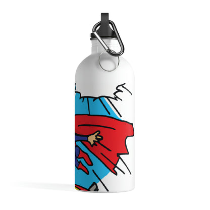 The Terrified Winged Wonder - The Alien Stainless Steel Water Bottle