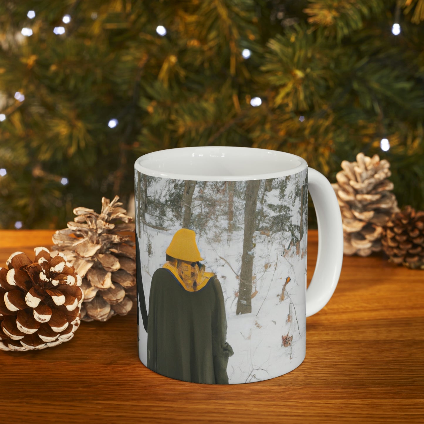 "Fairytale in the Snow" - The Alien Ceramic Mug 11 oz