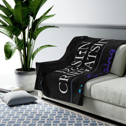 "Finding the Light in the Dark" - The Alien Velveteen Plush Blanket