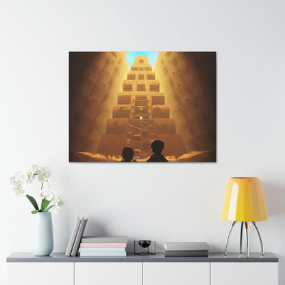 The Pyramid of Fear - The Alien Canva