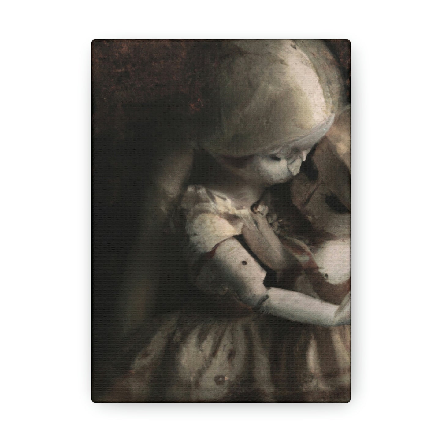 "A Melancholy Tango of Two Dolls" - The Alien Canva