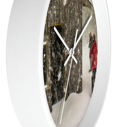 "Frozen in Time" - The Alien Wall Clock