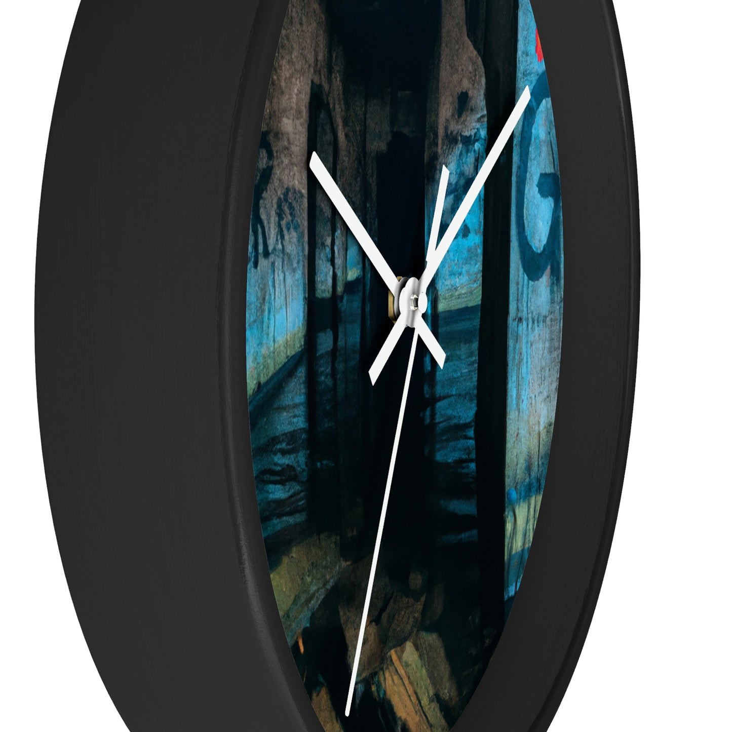 "Buceando las ruinas de la ciudad submarina perdida" - El reloj de pared alienígena