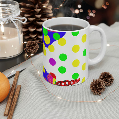 "Clowning Around in the Cold: A Winter Glove Story" - The Alien Ceramic Mug 11 oz