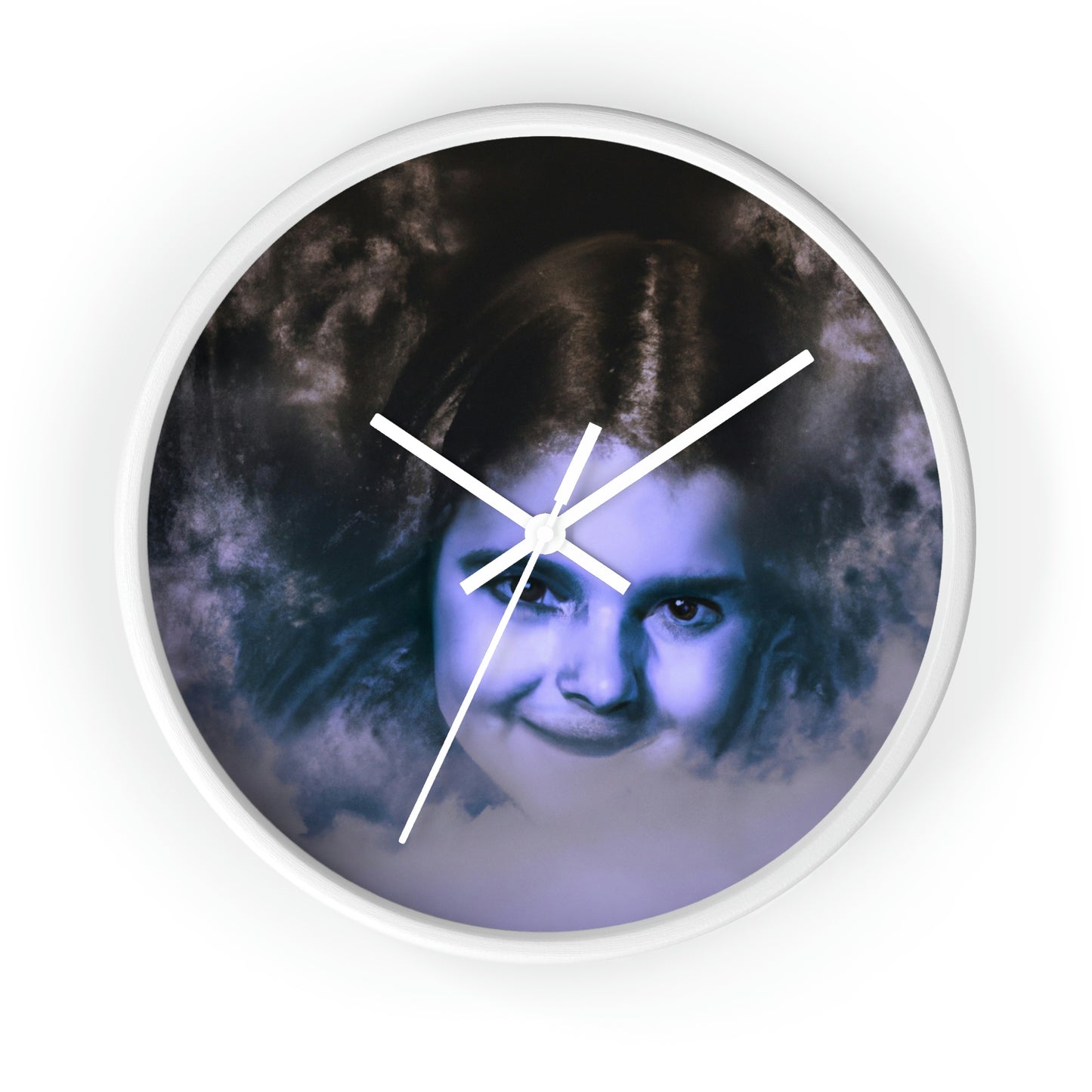 Through the Misty Veil - The Alien Wall Clock