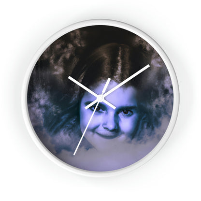 Through the Misty Veil - The Alien Wall Clock