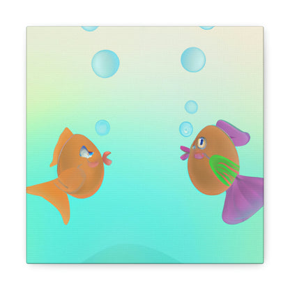 "Los aventureros acuáticos: un mundo de peces que hablan" - The Alien Canva