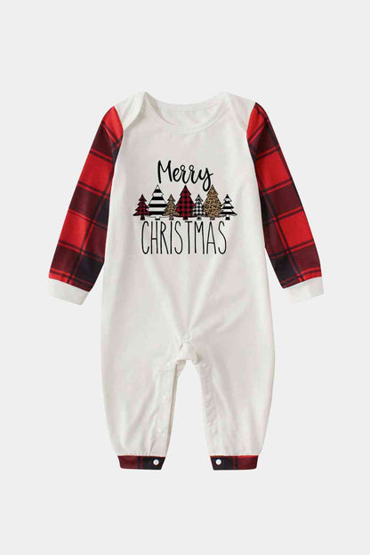 Jumpsuit mit MERRY CHRISTMAS-Grafik