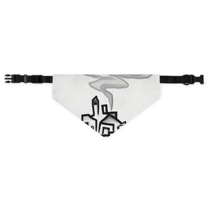 The City In The Mist - The Alien Pet Bandana Collar