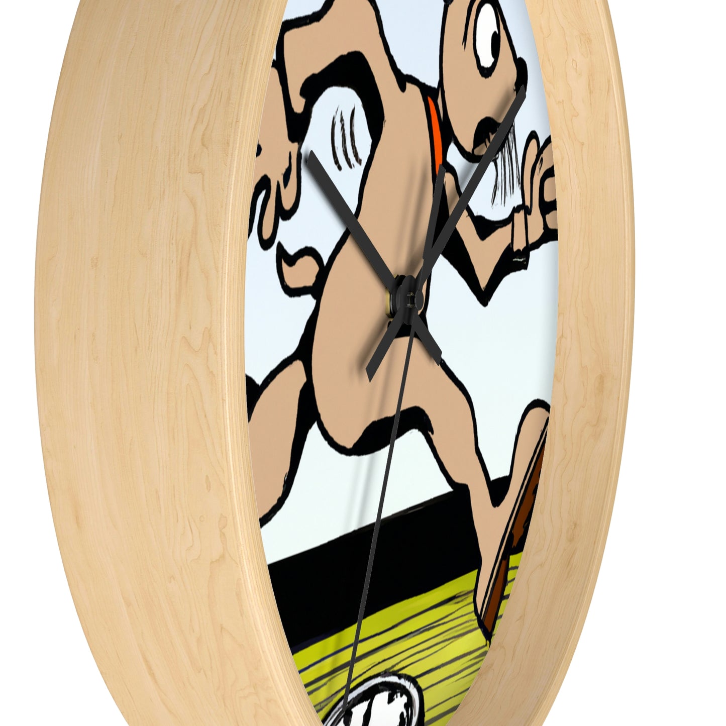 "The Great Hare-Racing Rush." - The Alien Wall Clock