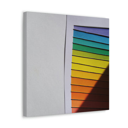 'The Colors of Joy: A Rainbow of Happiness' - Canvas