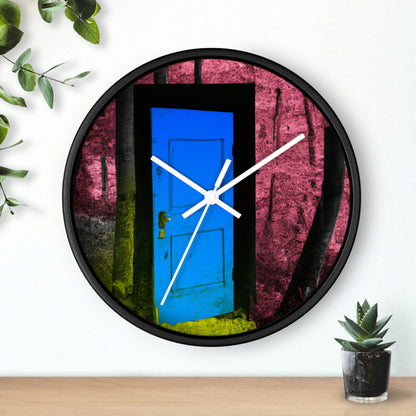 The Enigmatic Door of the Forest - The Alien Wall Clock