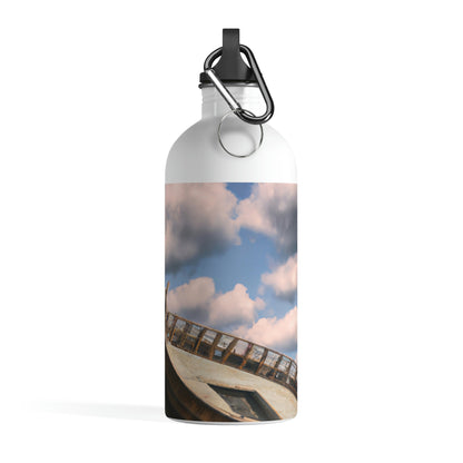 "A Boat Adrift: The Lost Legacy of the Sea." - The Alien Stainless Steel Water Bottle