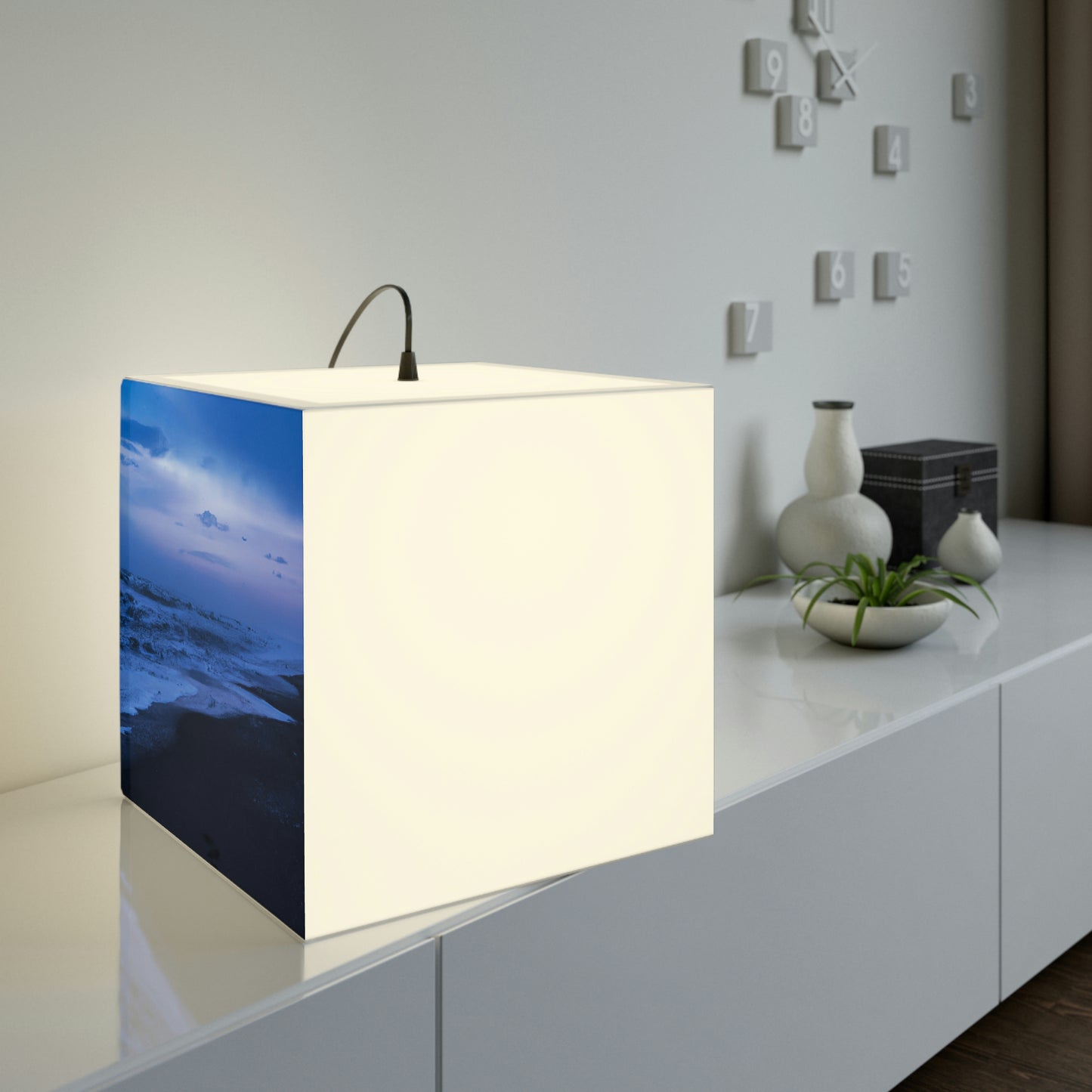 "The Dusky Horizon" - The Alien Light Cube Lamp