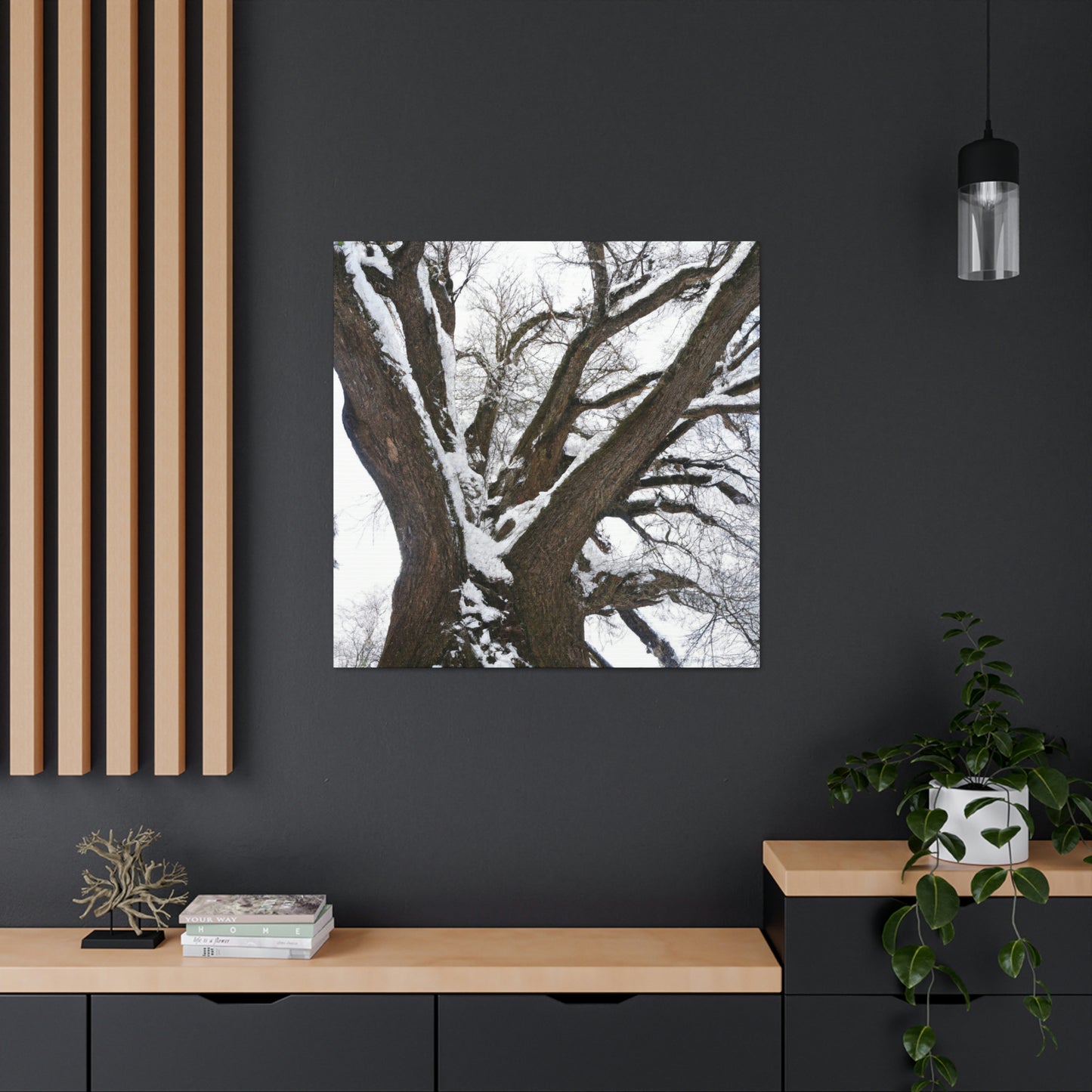 "Winter Wonderland Tree" - The Alien Canva