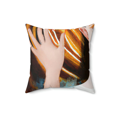 Mysteries of Magical Awakening - The Alien Square Pillow